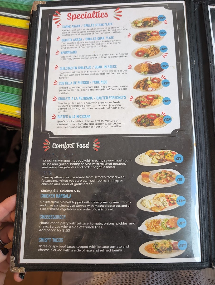 Menu Mi Lindo Michoacan Restaurant-7