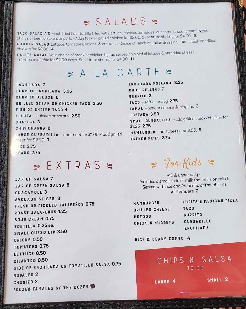 Menu Mi Lupita-1