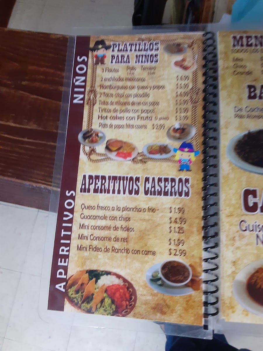 Menu Mi Ranchito Nuevo León Restaurant-10