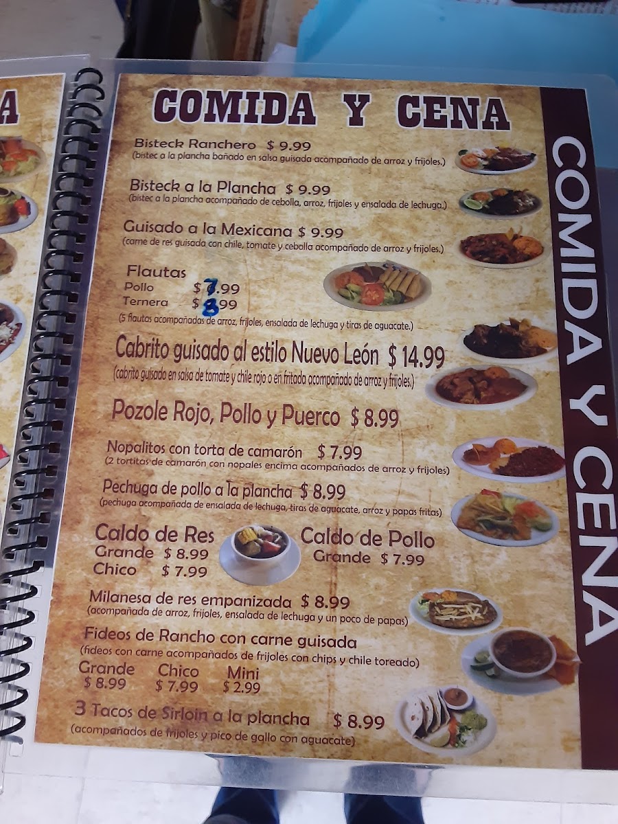 Menu Mi Ranchito Nuevo León Restaurant-6