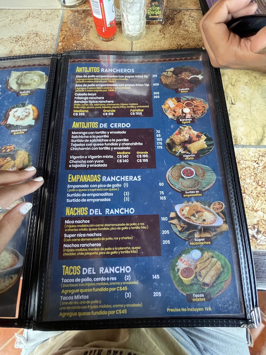 Menu Mi Ranchito - Rivas-1