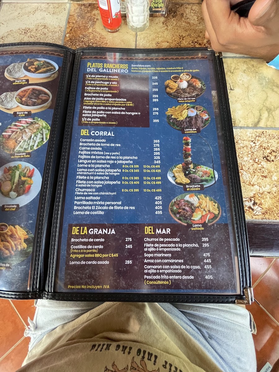 Menu Mi Ranchito - Rivas-8