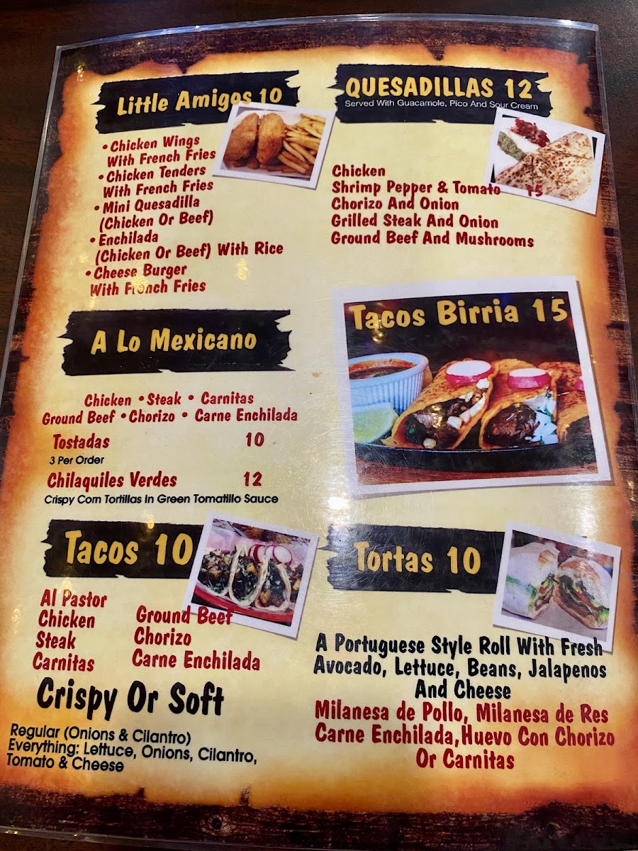 Menu Mi Rancho Mexican Restaurant - Hackensack-4