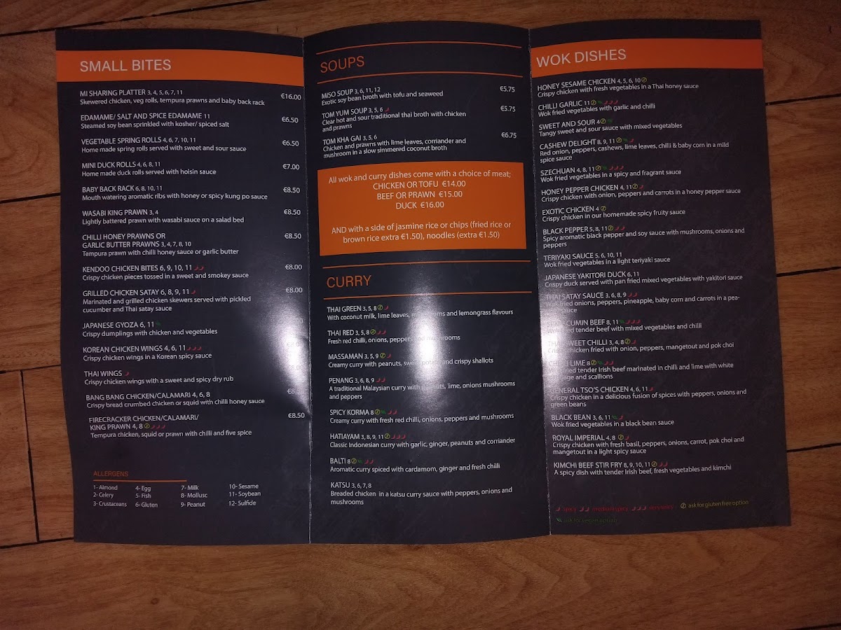 Menu Mi Street Food, Gorey-1