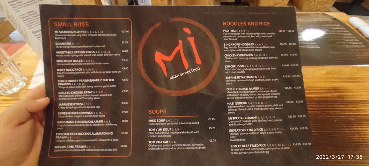 Menu Mi Street Food, Gorey-5