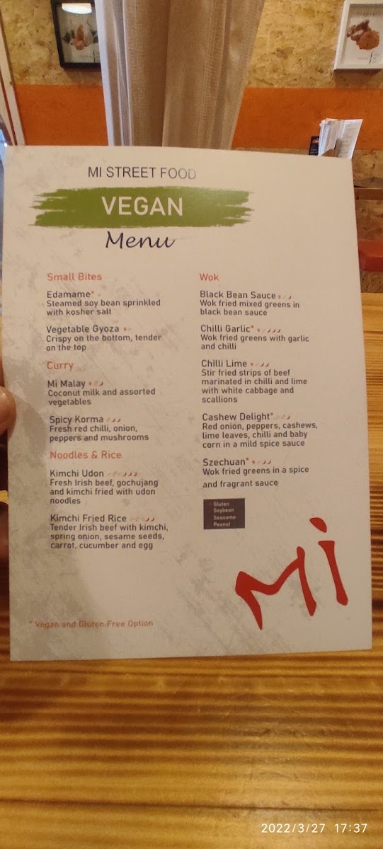 Menu Mi Street Food, Gorey-9