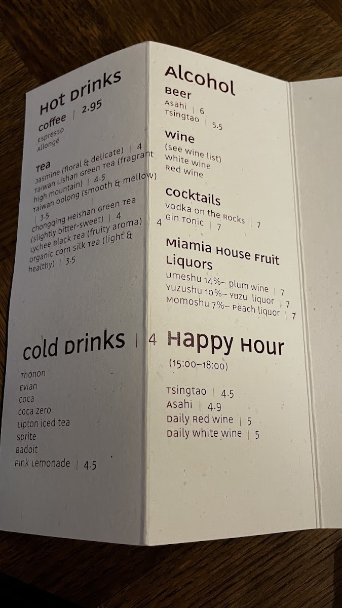 Menu Mia Mia Kitchen-4
