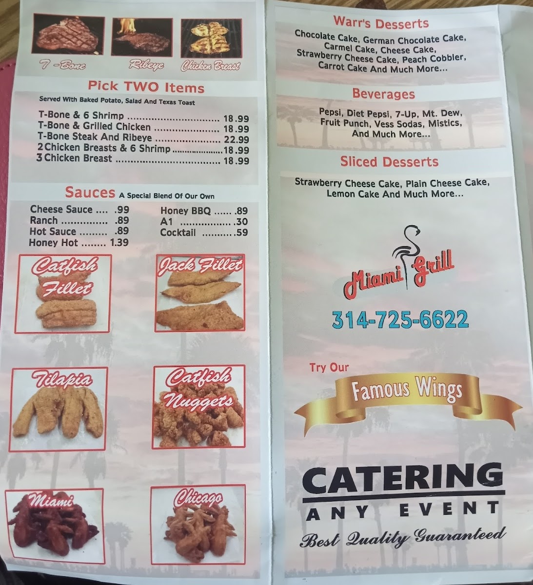 Menu Miami Grill-4