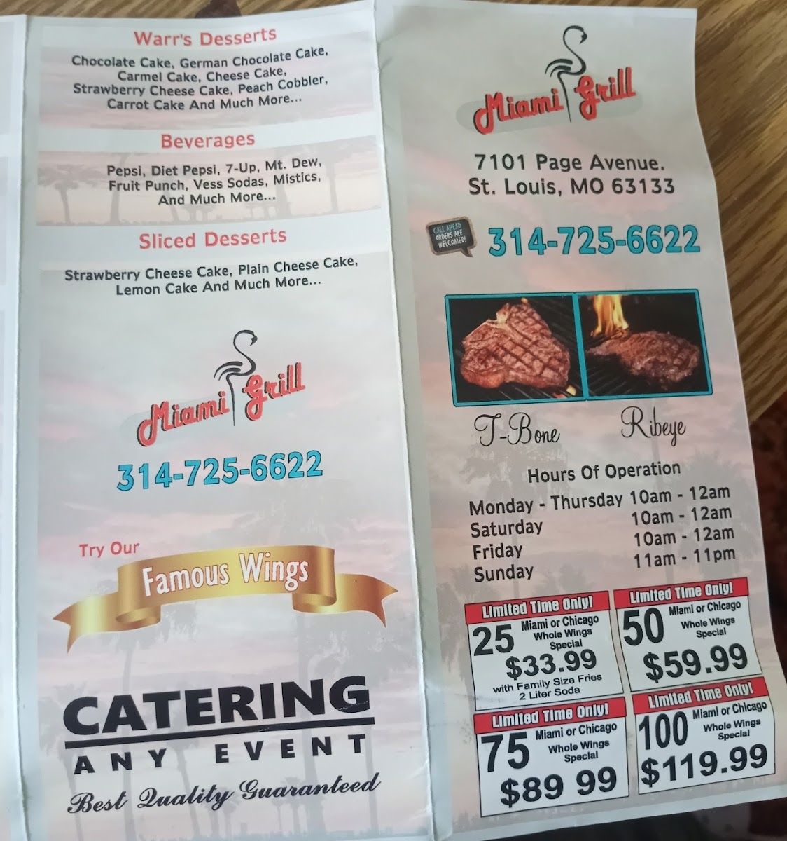 Menu Miami Grill-7