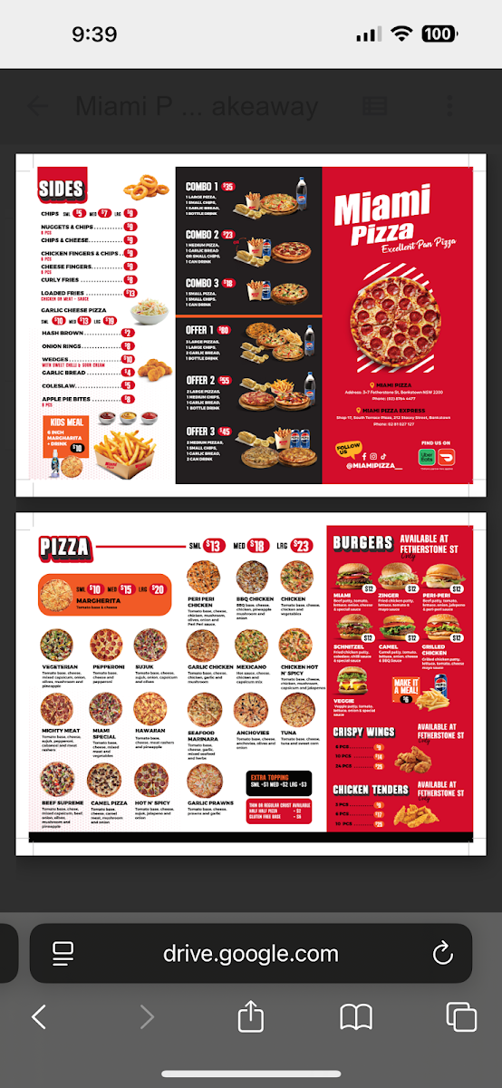Menu Miami Pizza-1