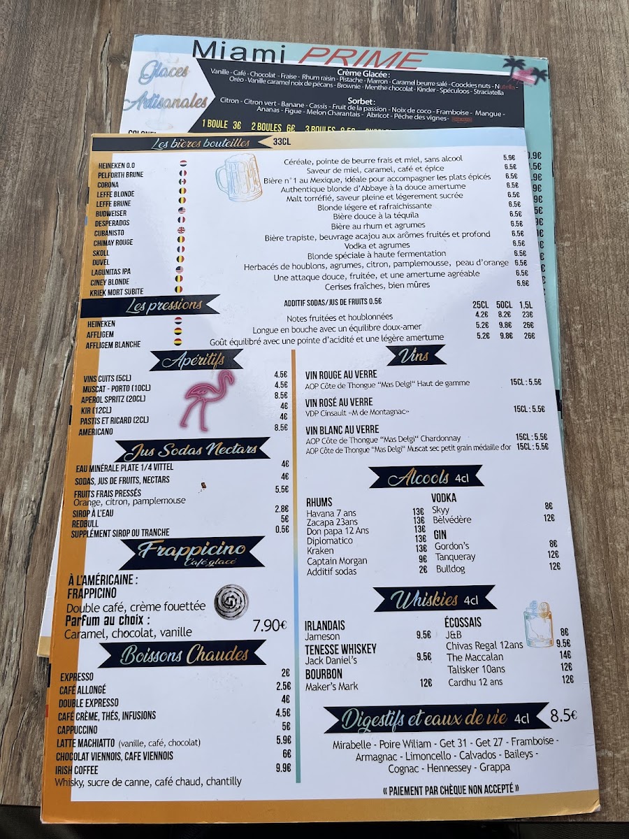 Menu Miami Prime-4