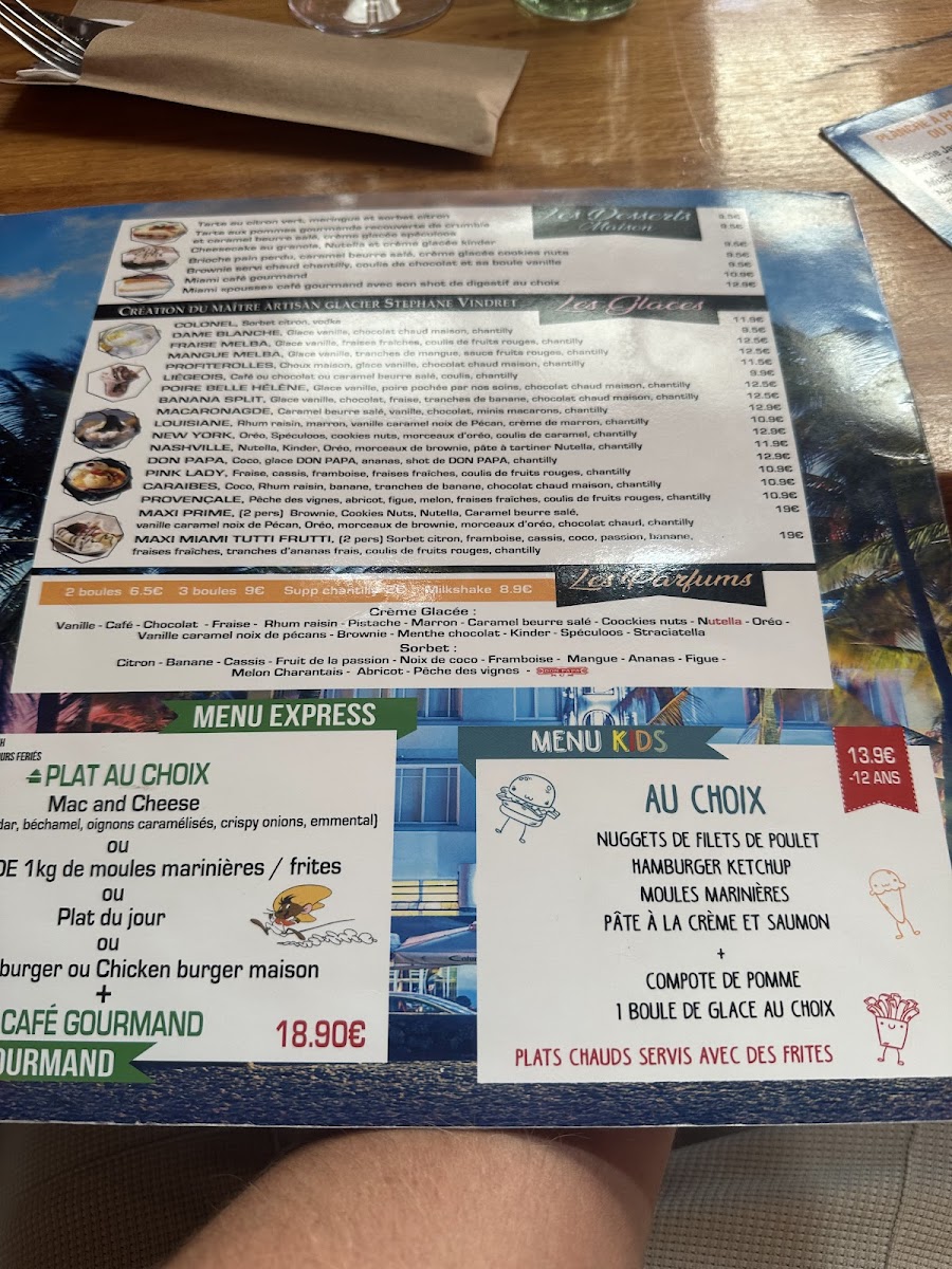 Menu Miami Prime-9
