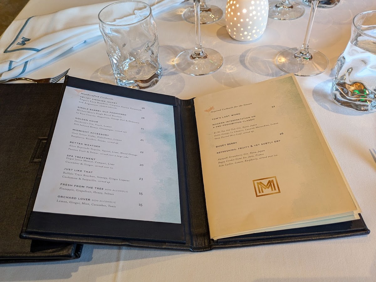 Menu Michael Mina-10