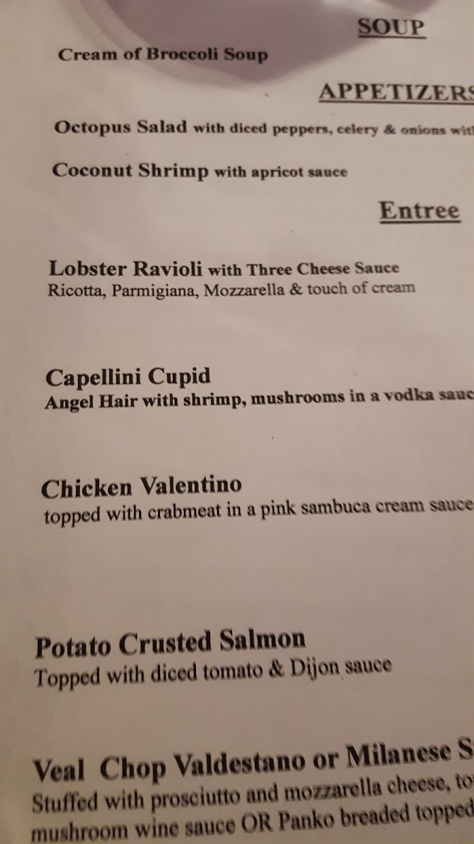 Menu Michael's Riverside-4