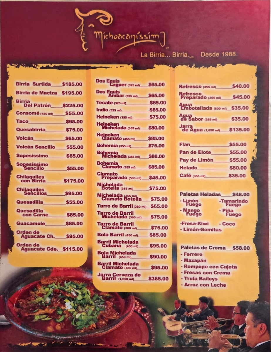 Menu Michoacaníssimo-1