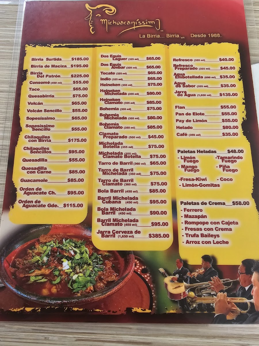 Menu Michoacaníssimo-2