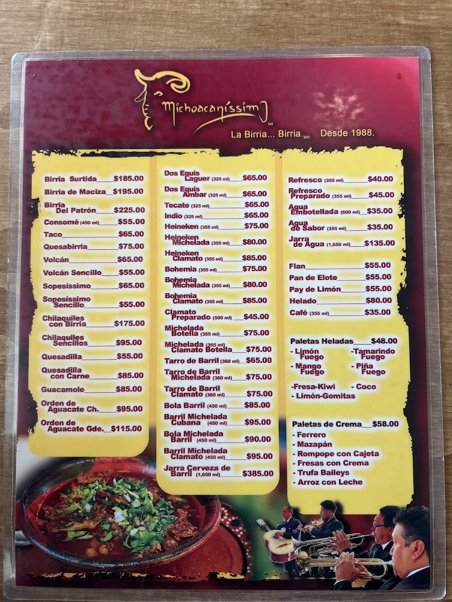 Menu Michoacaníssimo-4