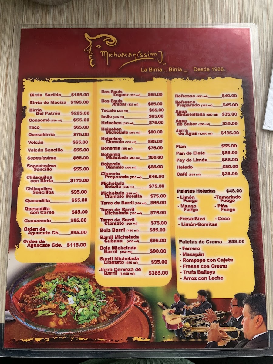 Menu Michoacaníssimo-5