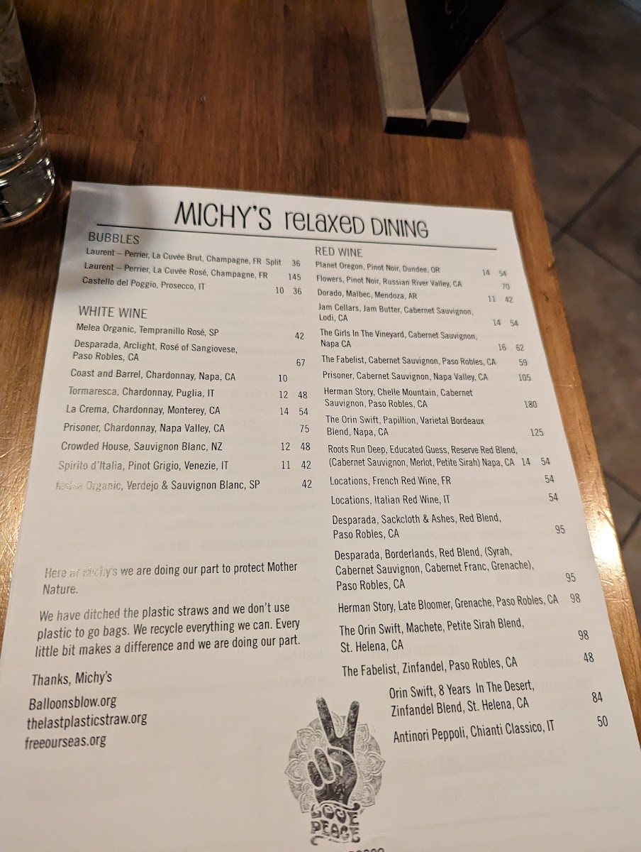 Menu Michy's Relaxed Dining-3
