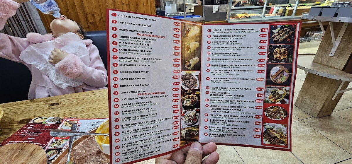 Menu Middle Eastern Shawarma-7