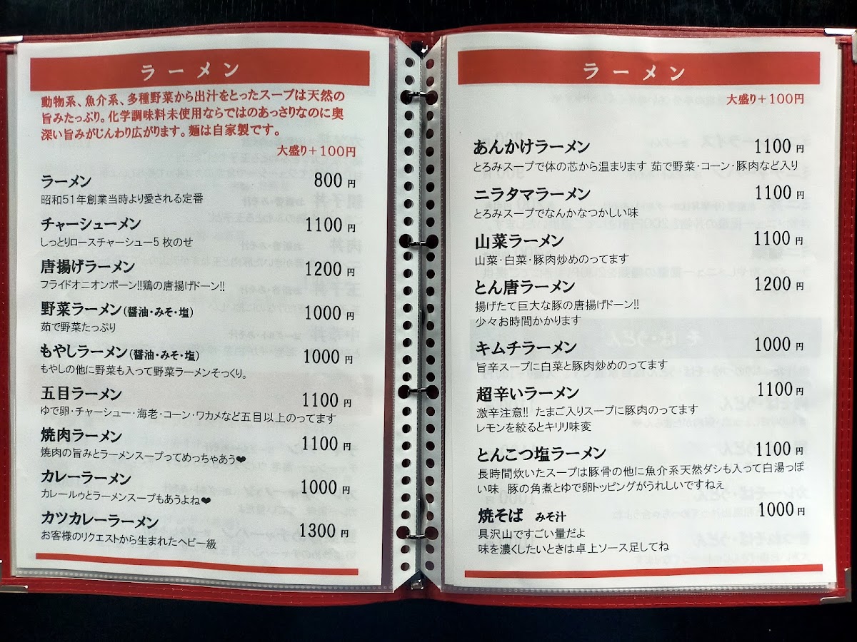 Menu Midori Shokudo-3