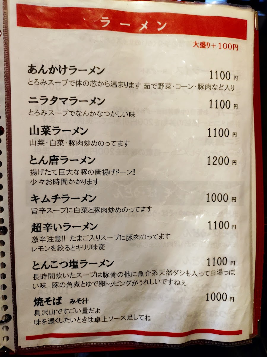 Menu Midori Shokudo-9