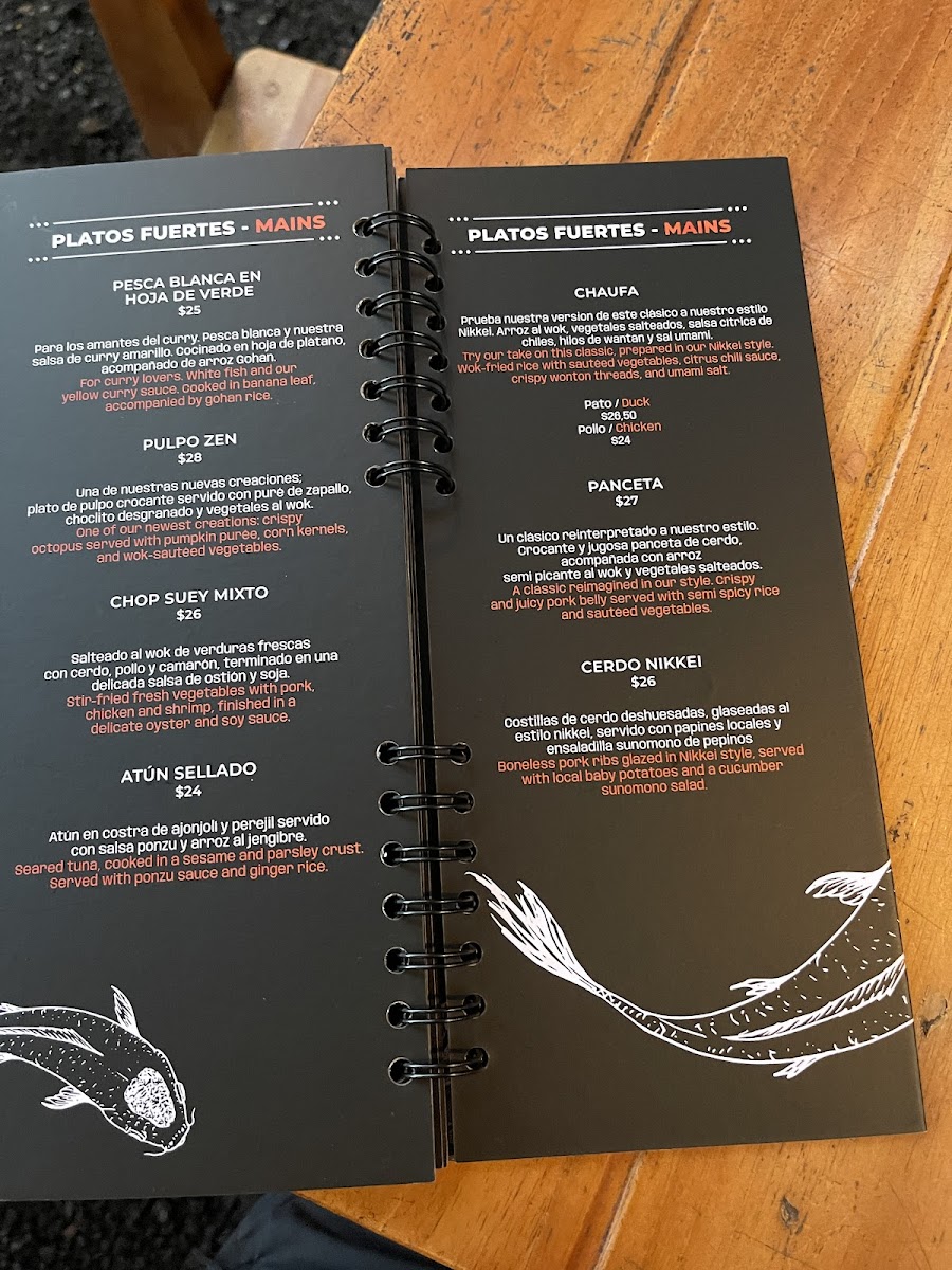 Menu Midori-3