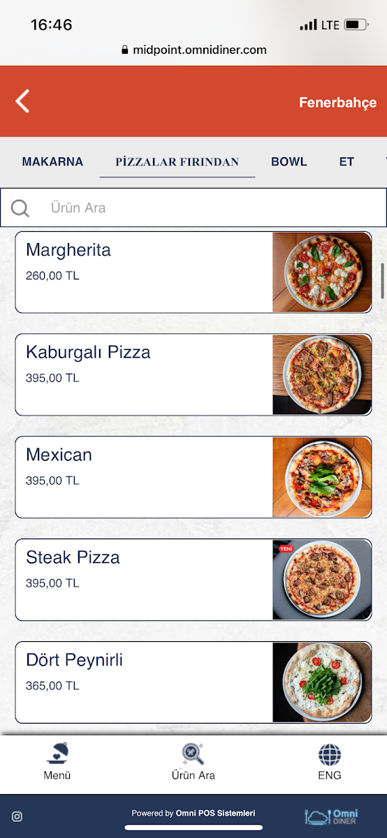 Menu Midpoint-4