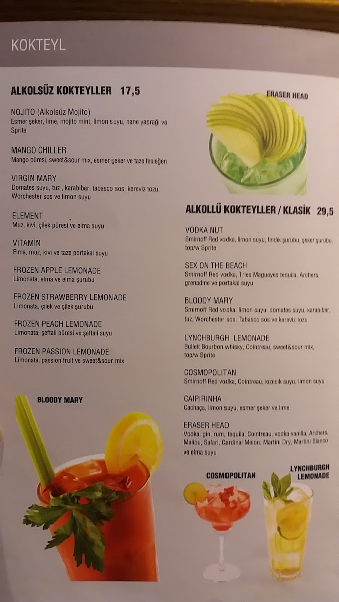 Menu Midpoint-5