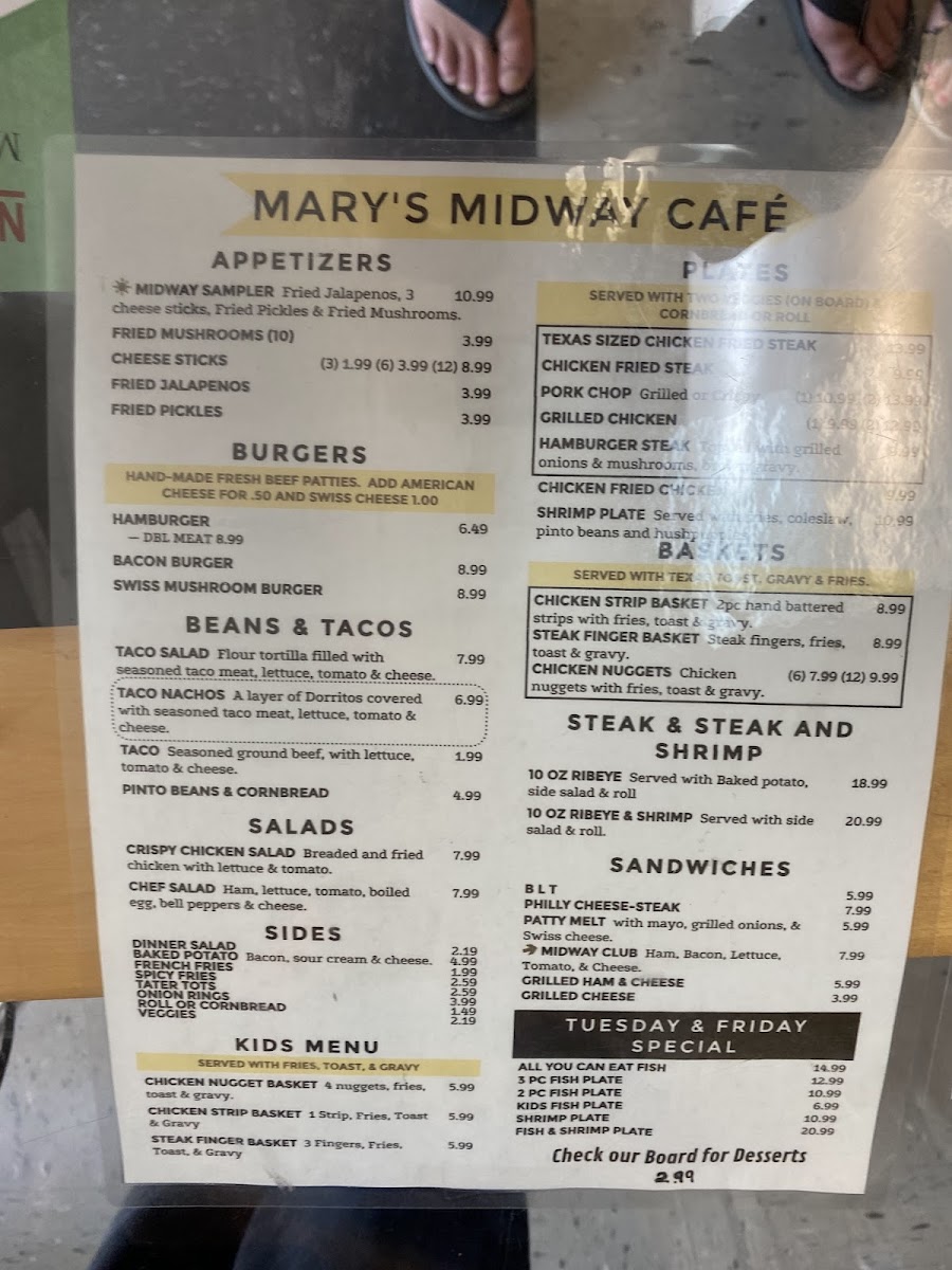 Menu Midway Cafe-5
