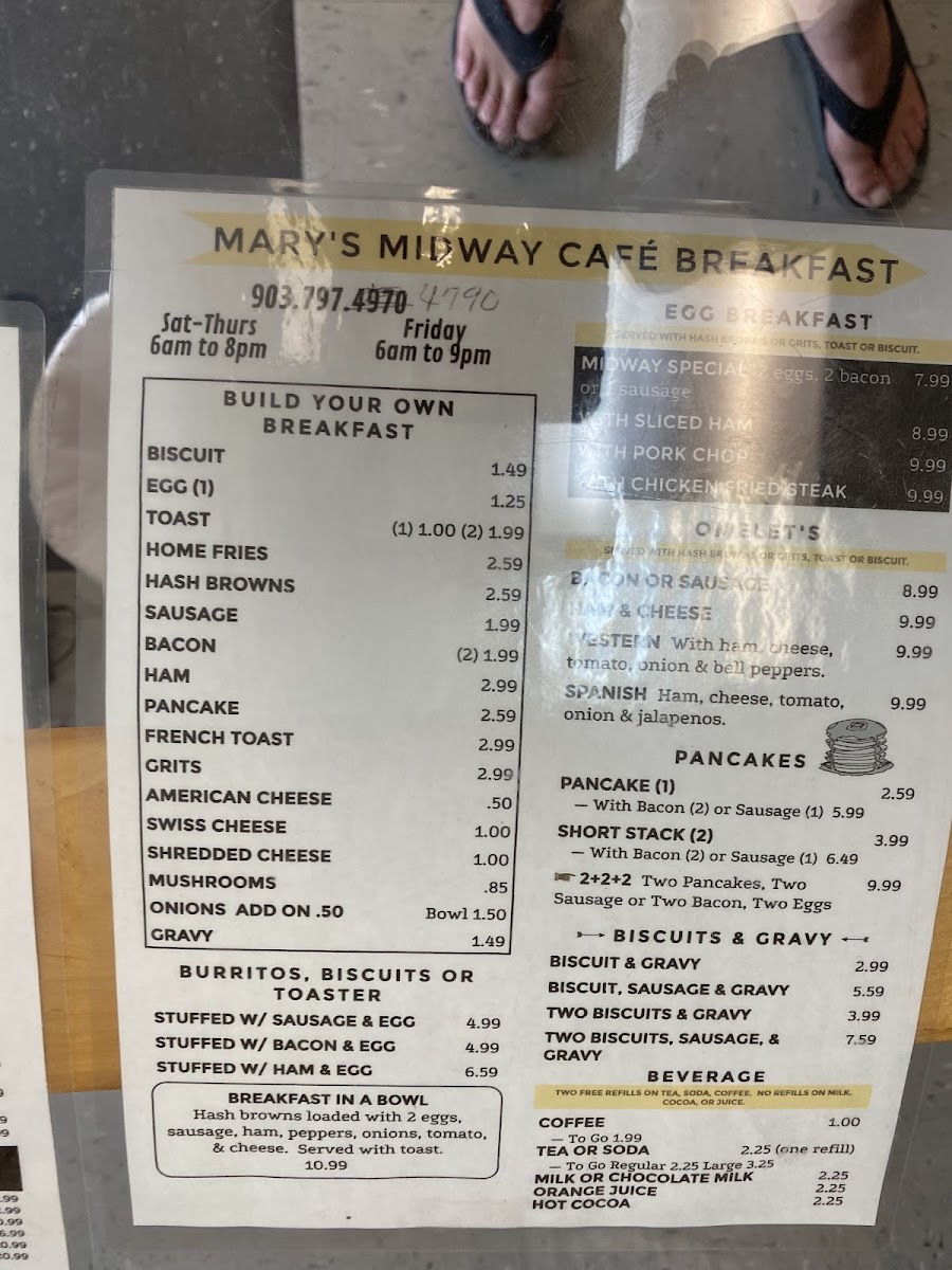 Menu Midway Cafe-6