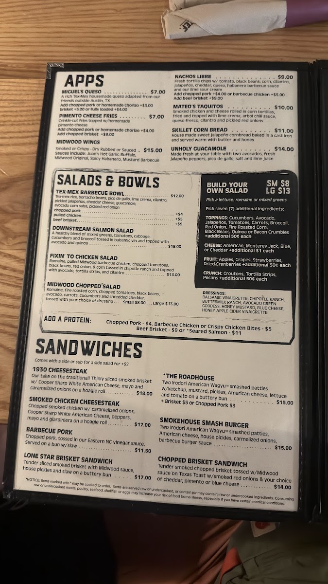 Menu Midwood Smokehouse-2