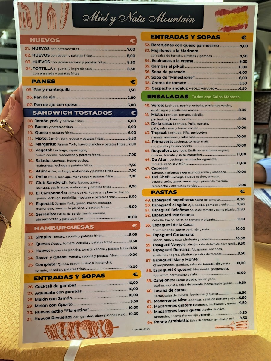 Menu Miel Y Nata-2