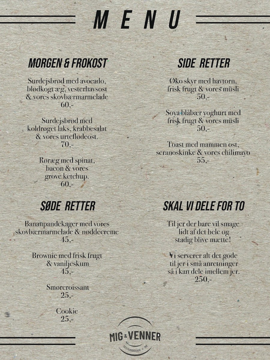 Menu Mig & Venner-1