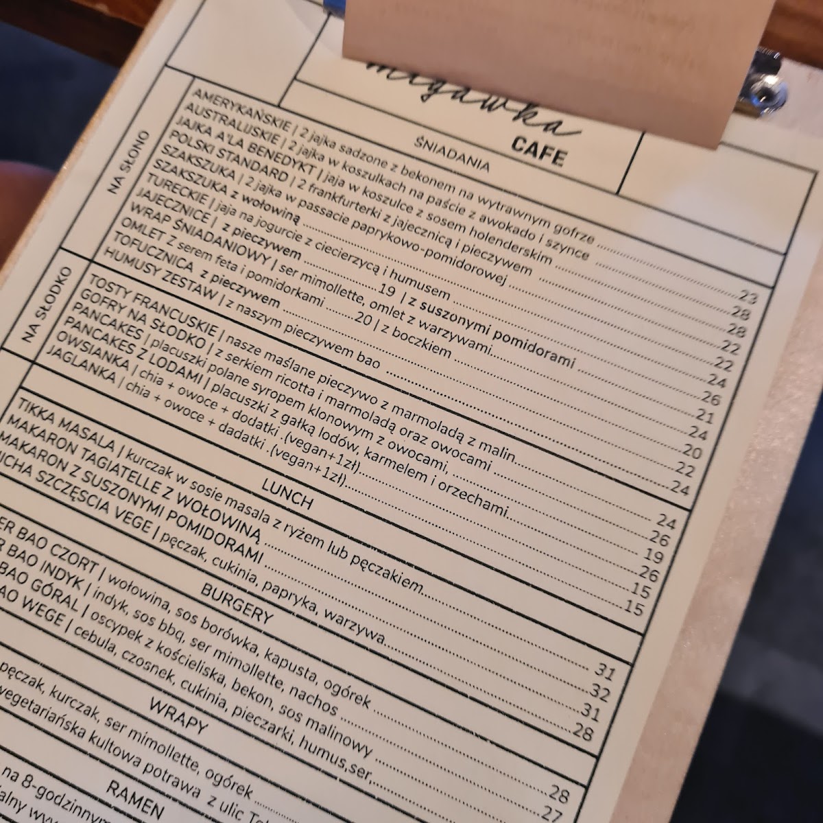 Menu Migawka Cafe-6