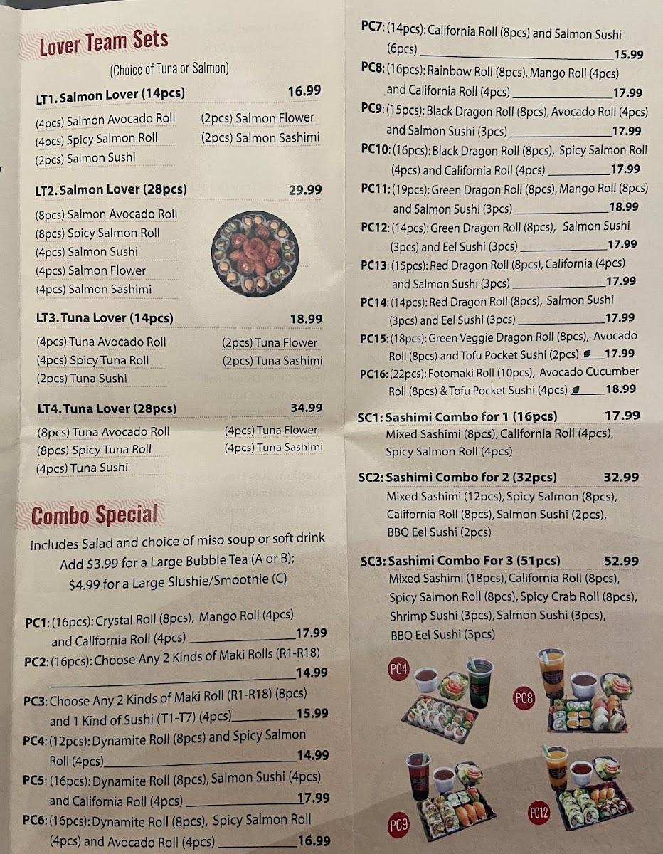 Menu Mika Sushi (Markham)-4