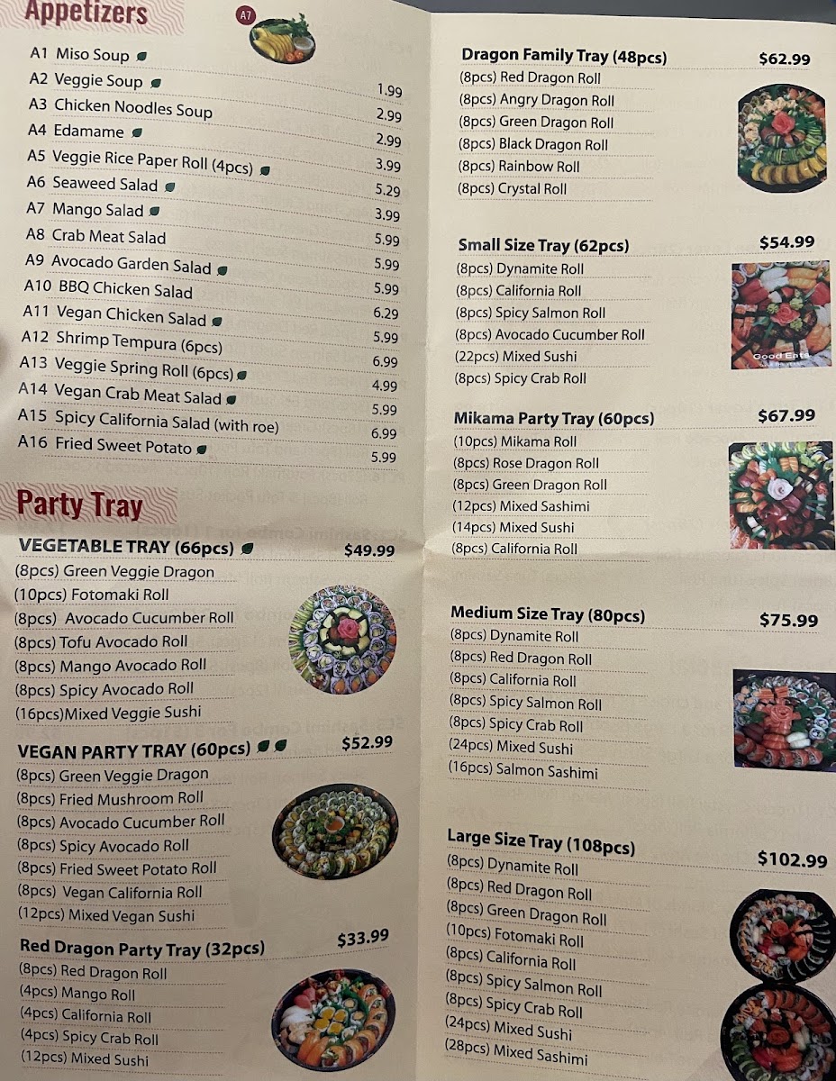 Menu Mika Sushi (Markham)-5