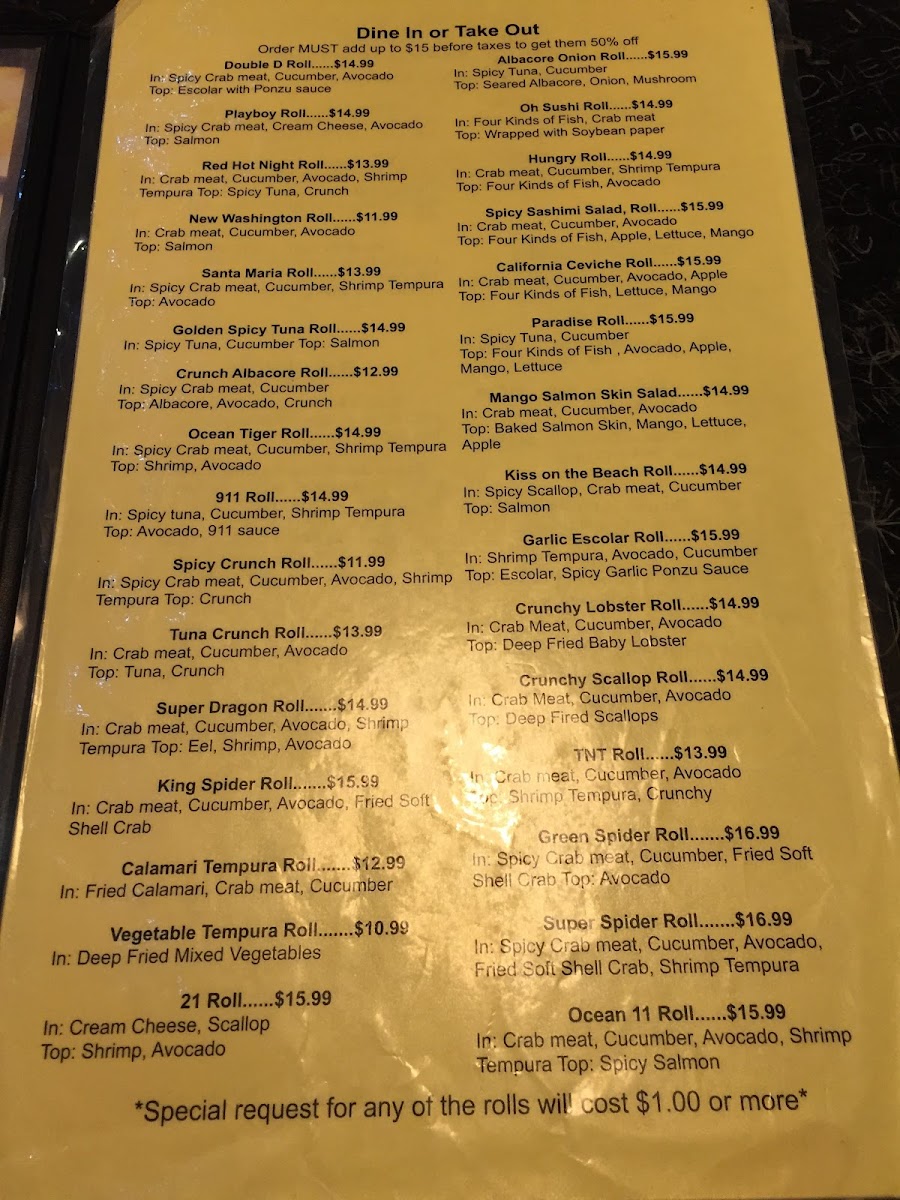 Menu Mikado Sushi | Japanese Restaurant-5