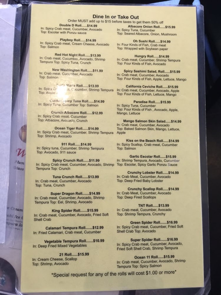 Menu Mikado Sushi | Japanese Restaurant-9