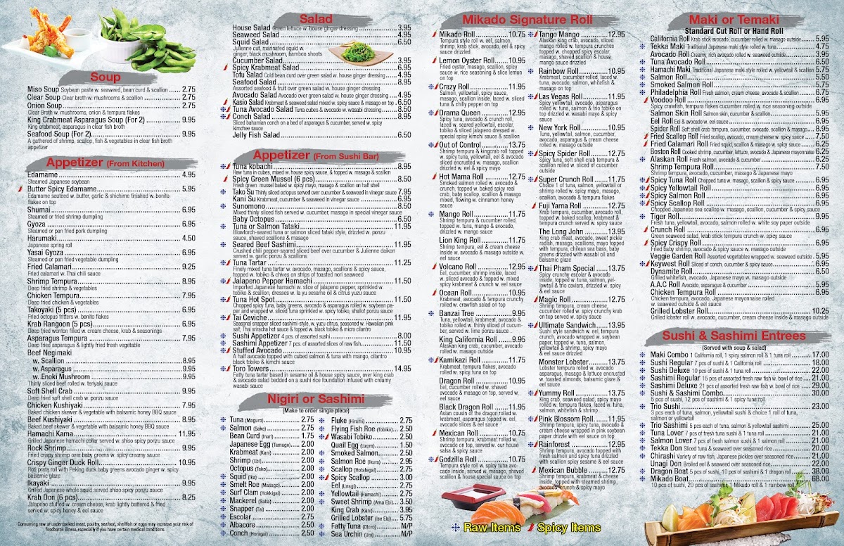 Menu Mikado Sushi-1