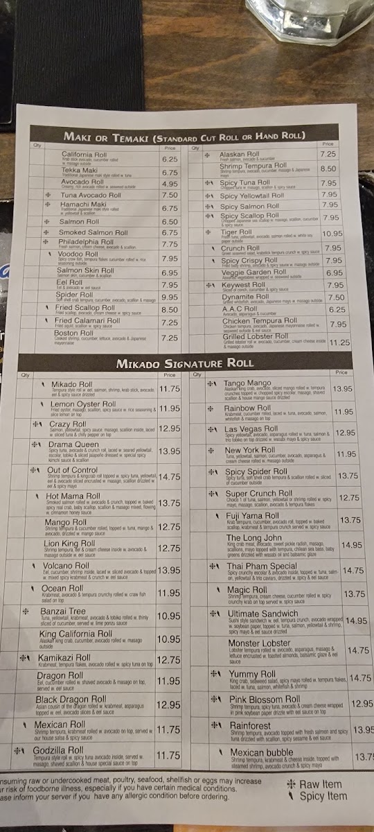 Menu Mikado Sushi-9