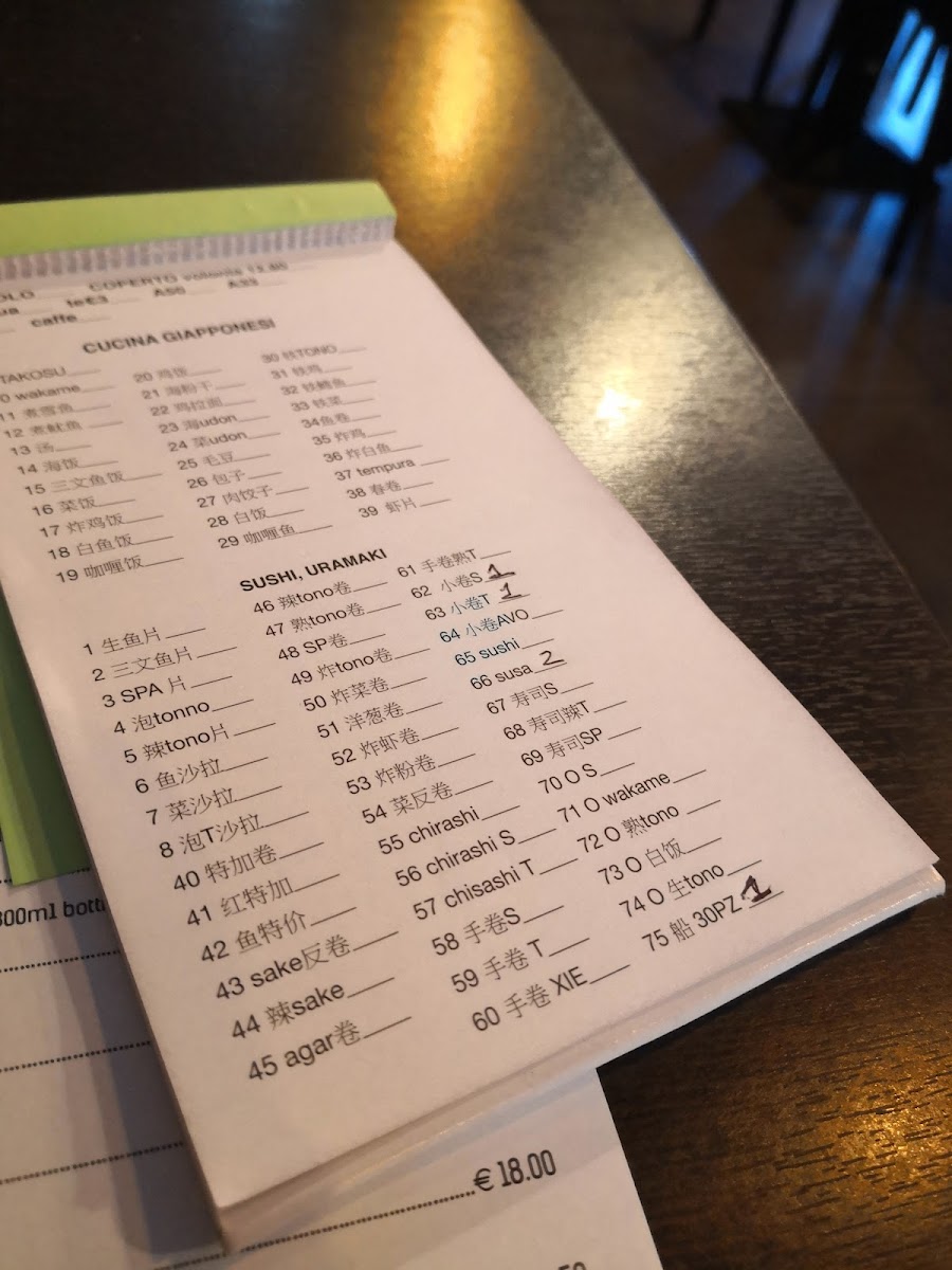 Menu Mikaku Sushi-2