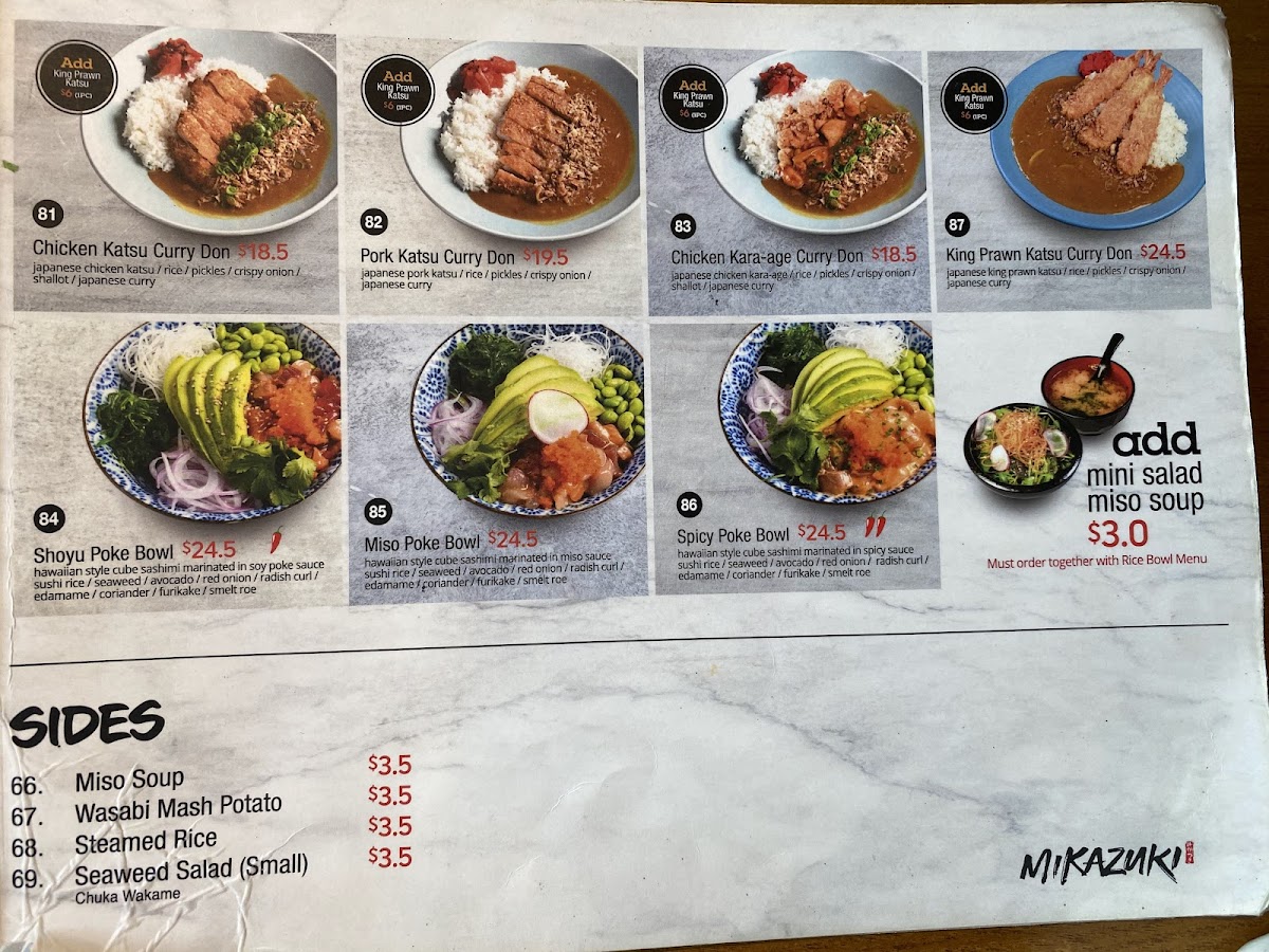 Menu Mikazuki Parramatta-3