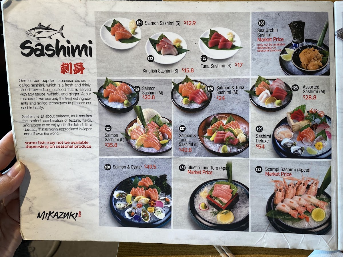 Menu Mikazuki Parramatta-5