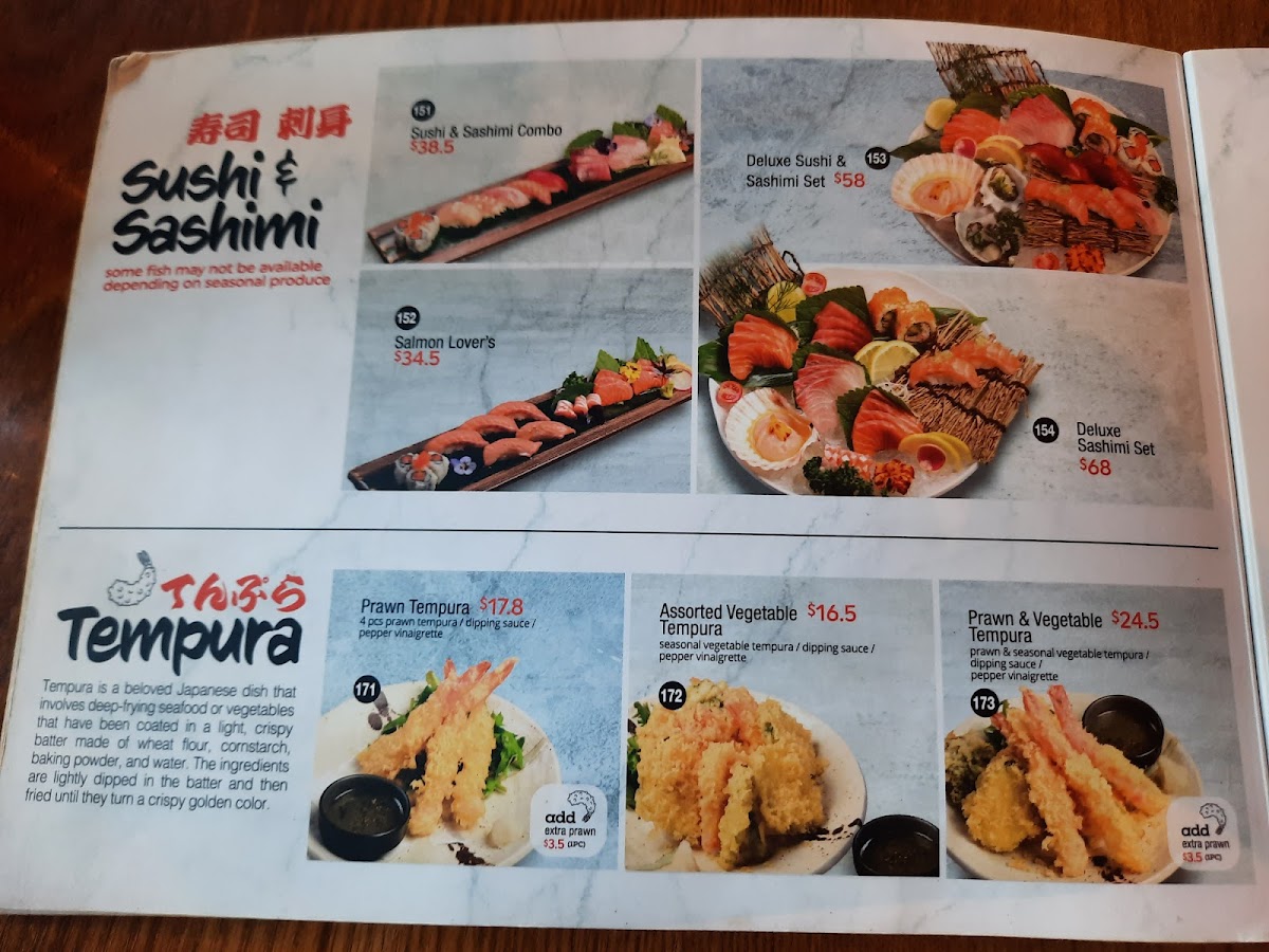 Menu Mikazuki Parramatta-8