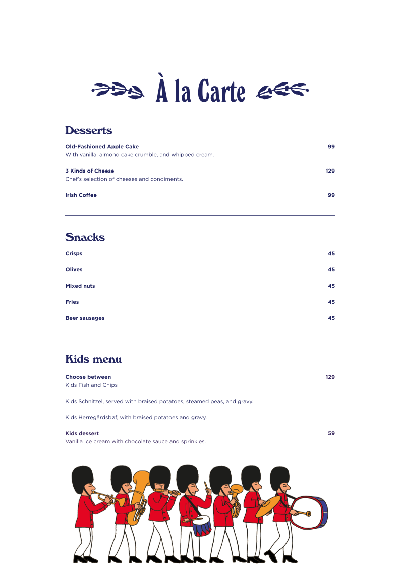 Menu Mikkeller Færgekroen-8