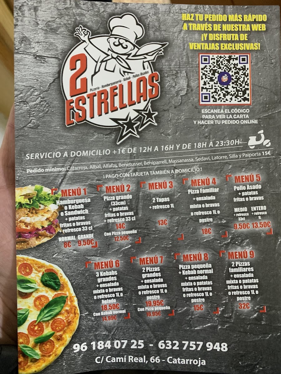 Menu Milán Kebab Pizzería-5