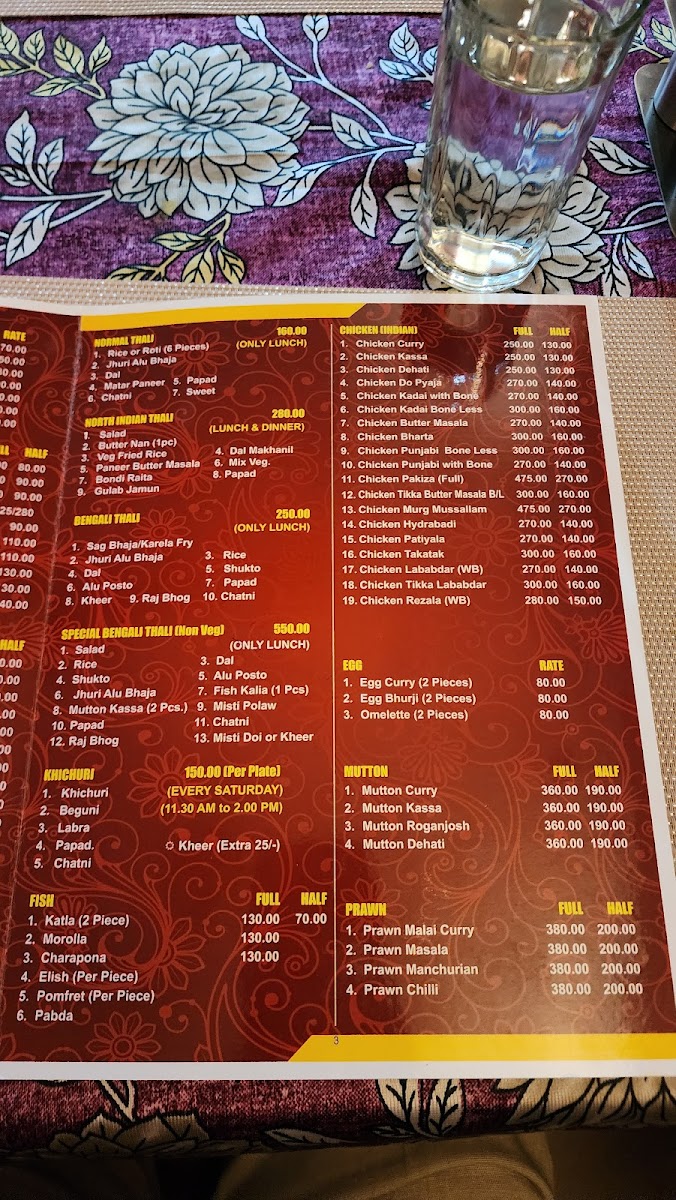 Menu Milanee's Kitchen- Bengali Restaurant Jamshedpur-4