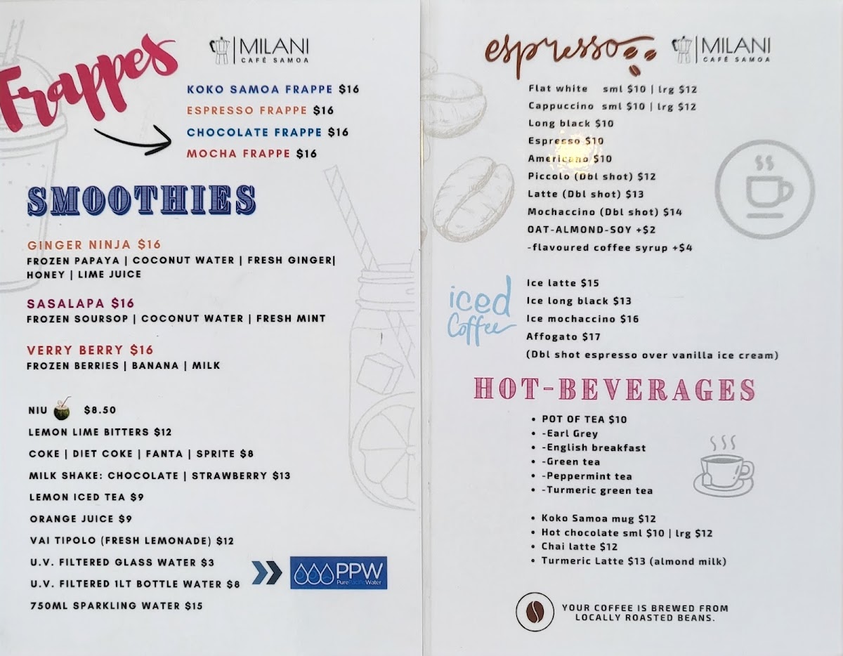 Menu Milani Cafè & Cakes-10