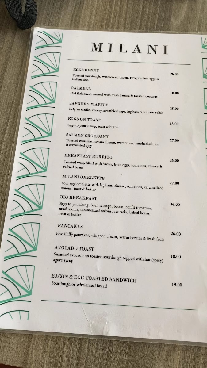 Menu Milani Cafè & Cakes-3